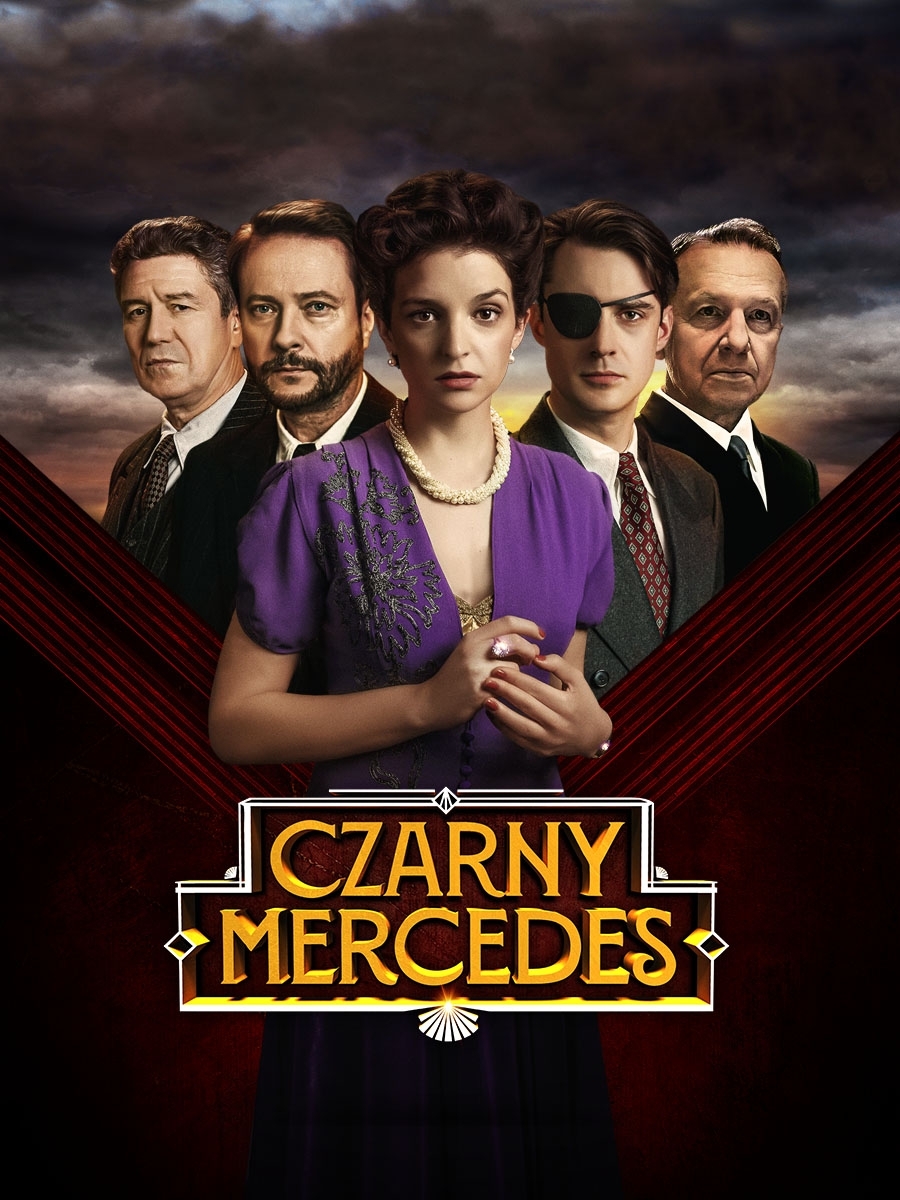 Czarny mercedes